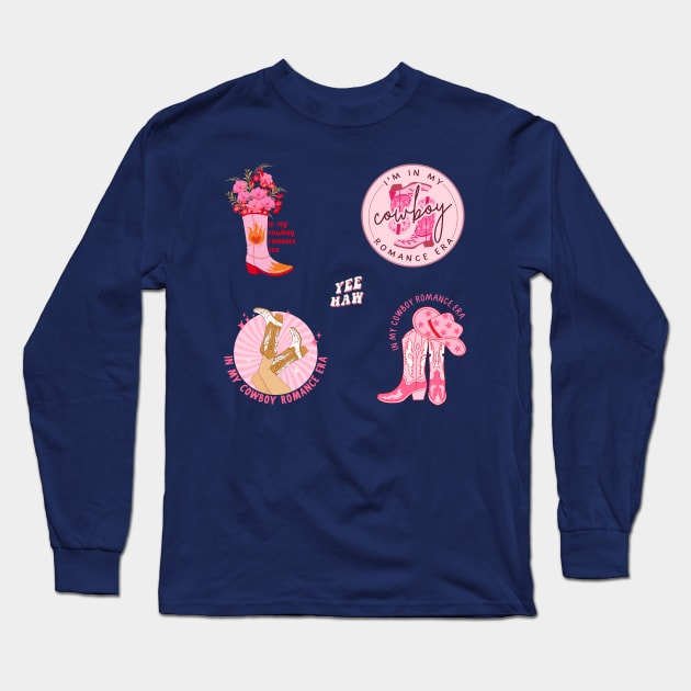 Cowboy romance era | Pack of 5 Long Sleeve T-Shirt by medimidoodles